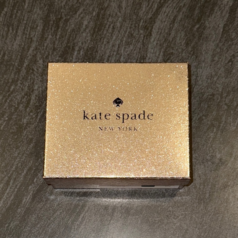 Kate Spade Boxed Small Glitter Slim Cardholder - Picture 8 of 9